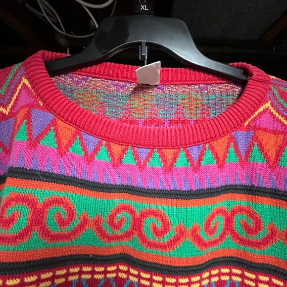 Colorful Geometric Pattern Sweater - Picture 4 of 5